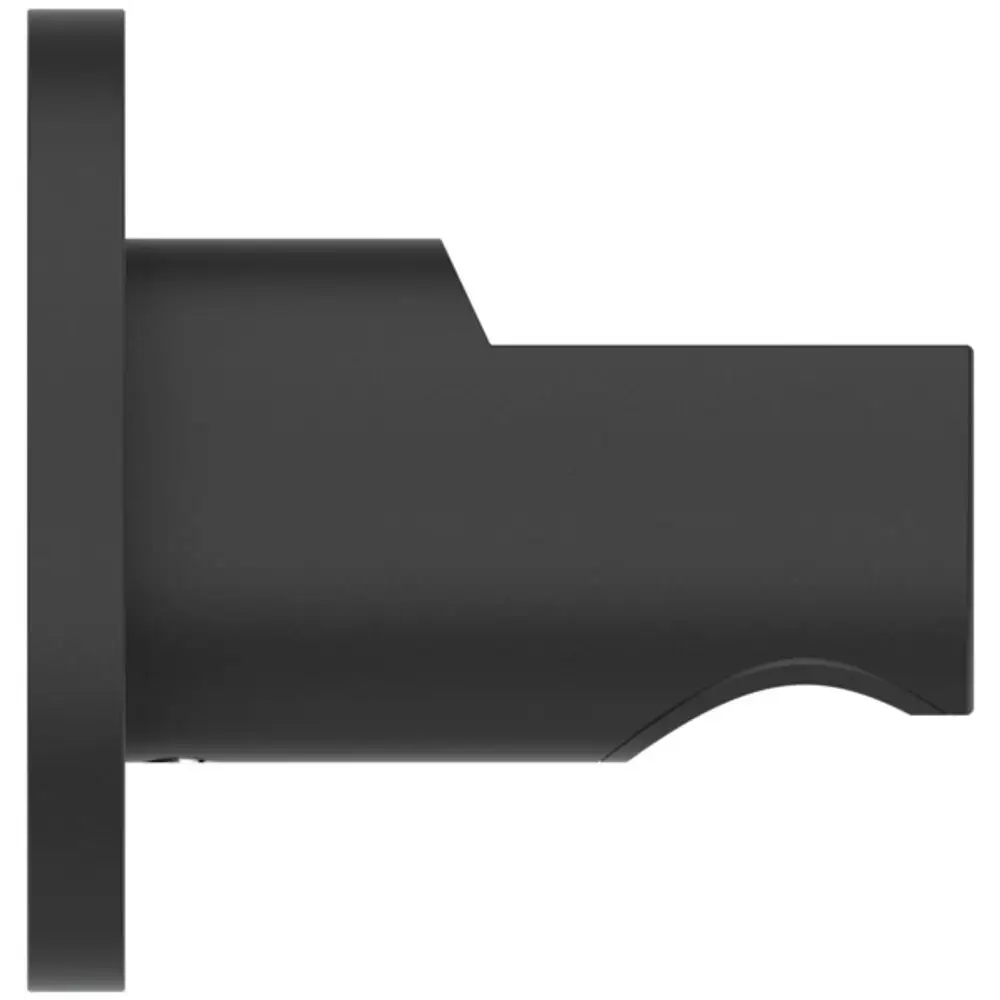 IS-Wandhalter-Idealrain-Atelier-runde-Rosette-f-Handbrause-Silk-Black-BC806XG gallery number 2